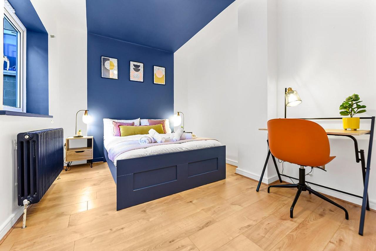 Spacious Contemporary 2 Bed Flat, Central Londen Buitenkant foto