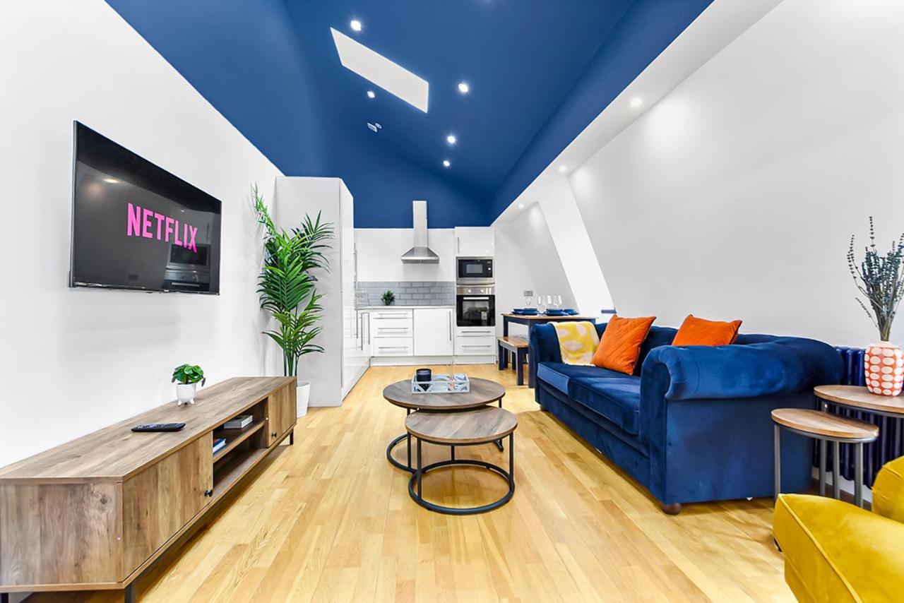 Spacious Contemporary 2 Bed Flat, Central Londen Buitenkant foto